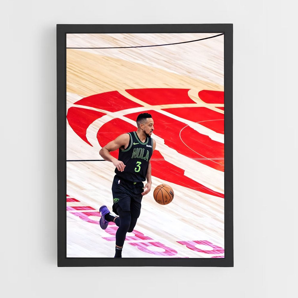 Poster Dribble de Champion – affiche Basketball (vue 2)